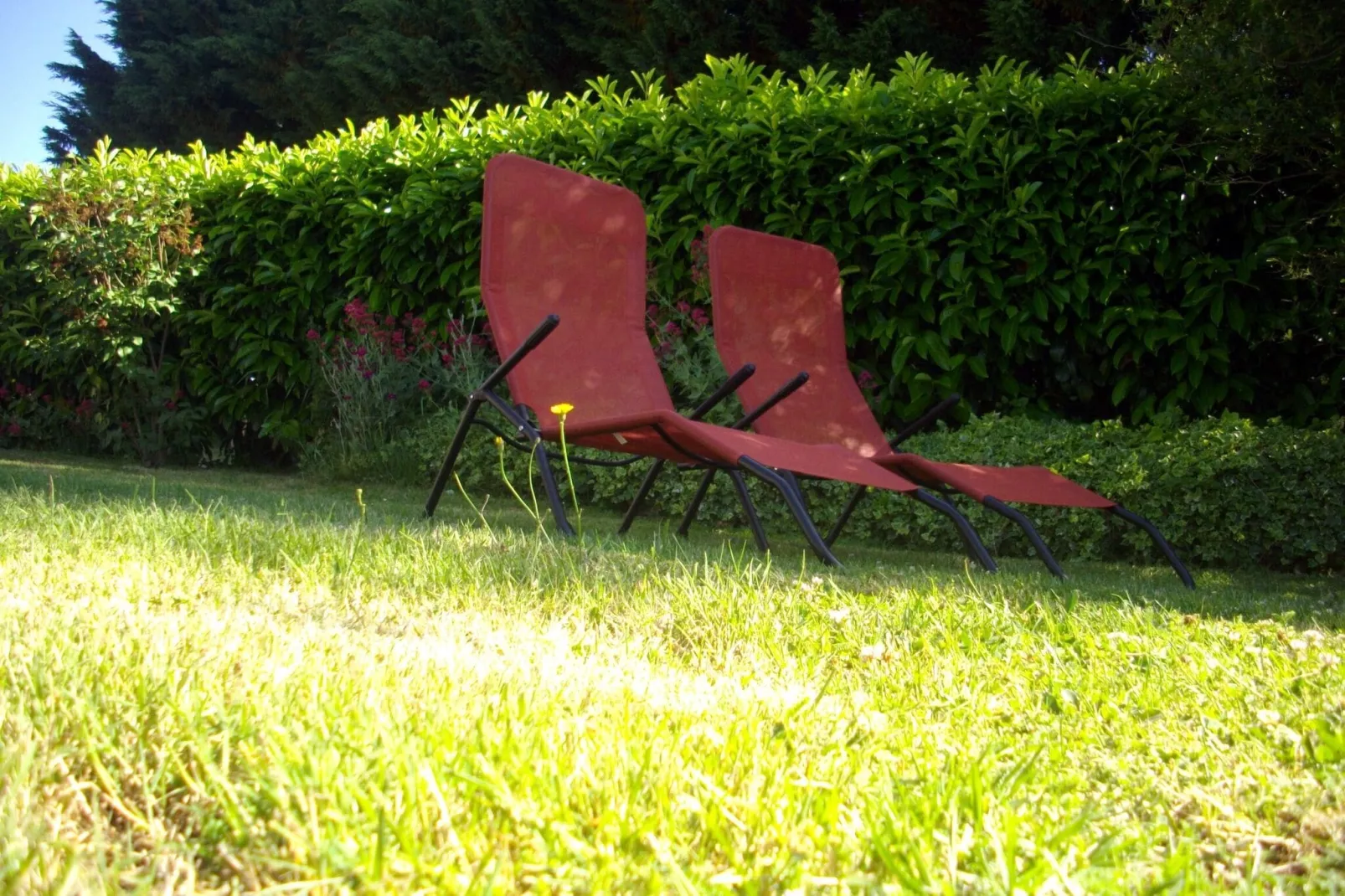 Gite Les Ayes-Gardens summer