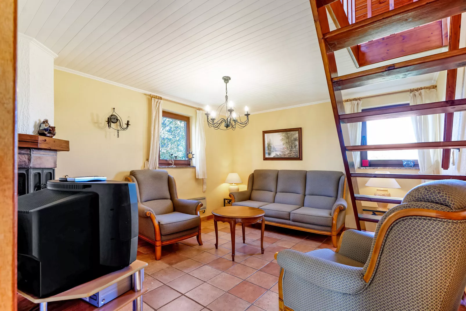 La Bergerie-Wohnzimmer