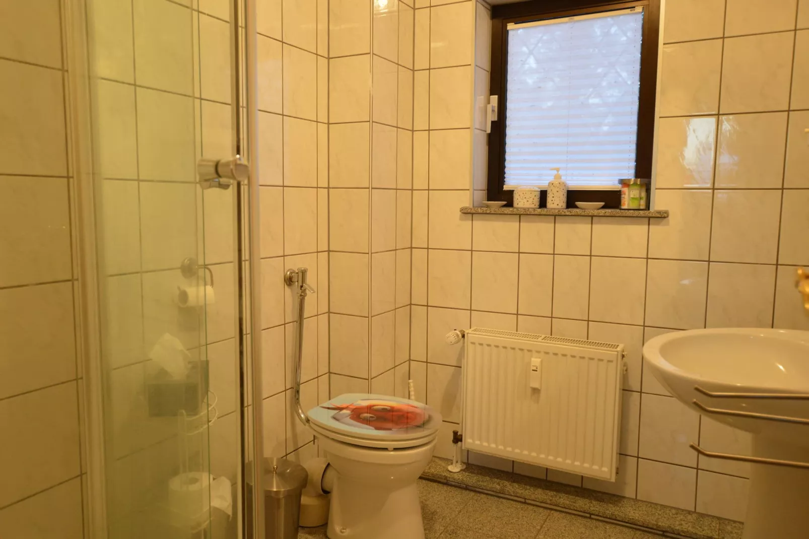 Ferienwohnung Weitblick I und II-Bathroom