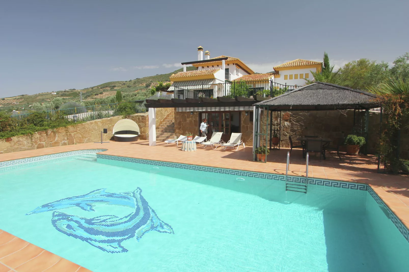 Villa Los Chaparros-Schwimmbad