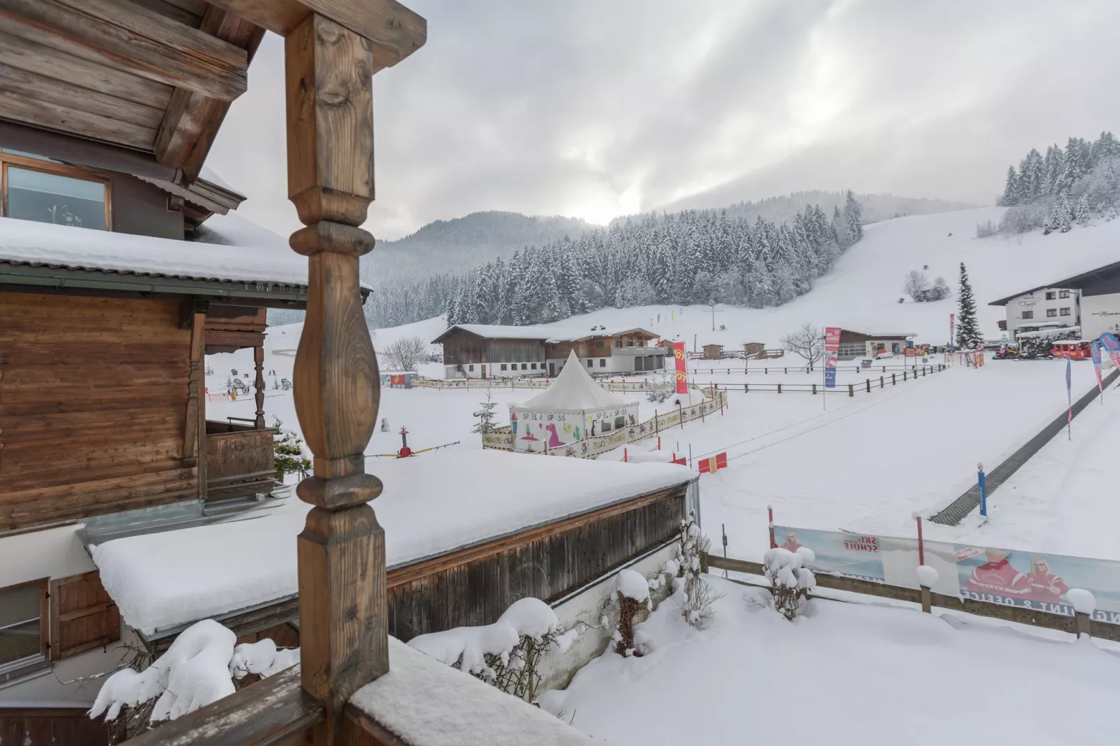 Chalet Kaiserliebe II-View winter