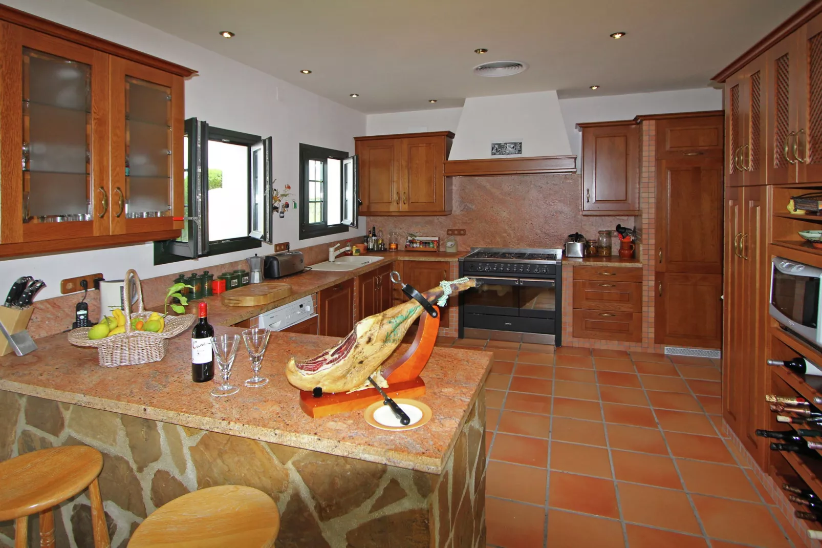 Villa Los Chaparros-Küche