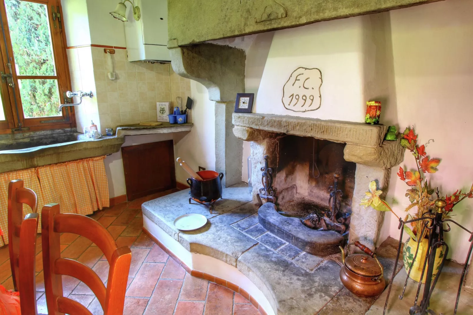 Agriturismo Bellavista-Living room
