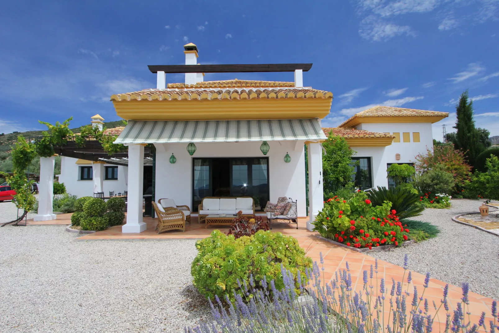 Villa Los Chaparros-Terrassenbalkon