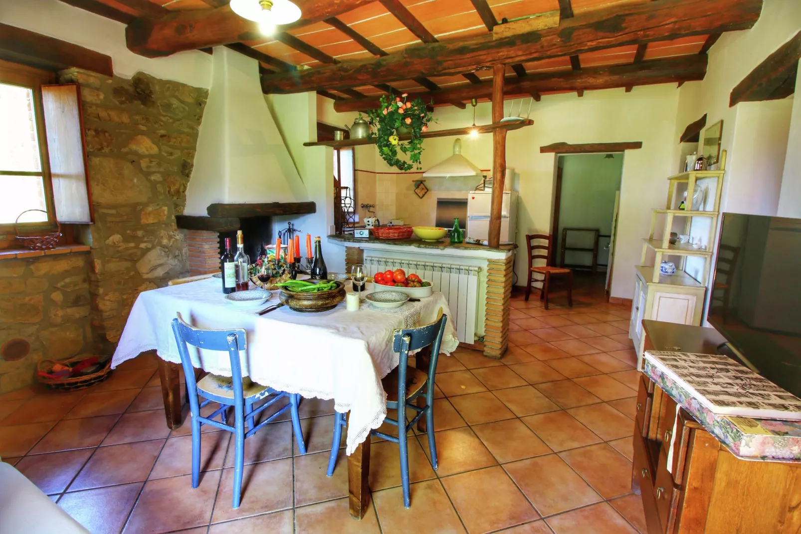 Agriturismo Bellavista-Dining room