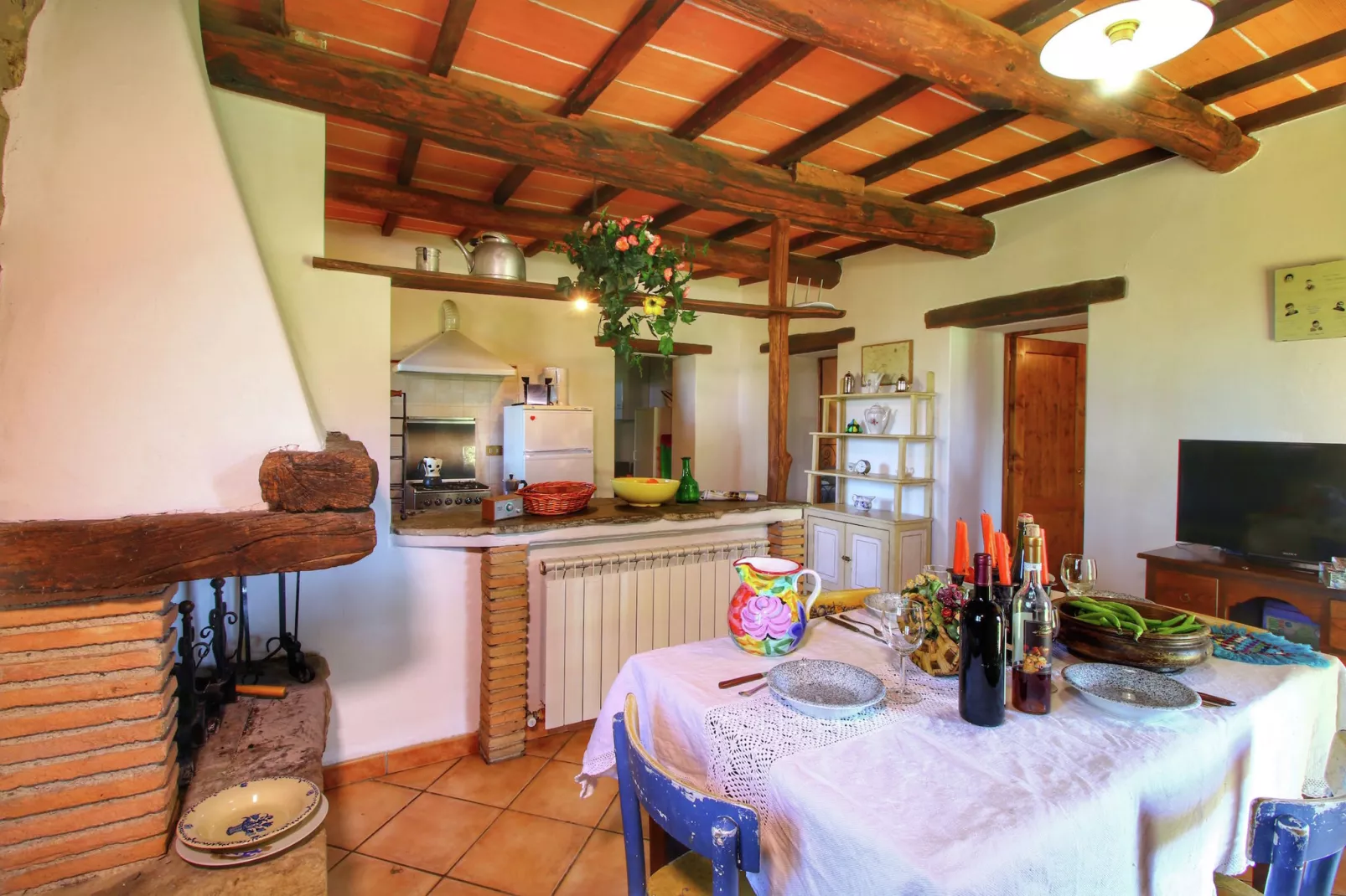 Agriturismo Bellavista-Dining room