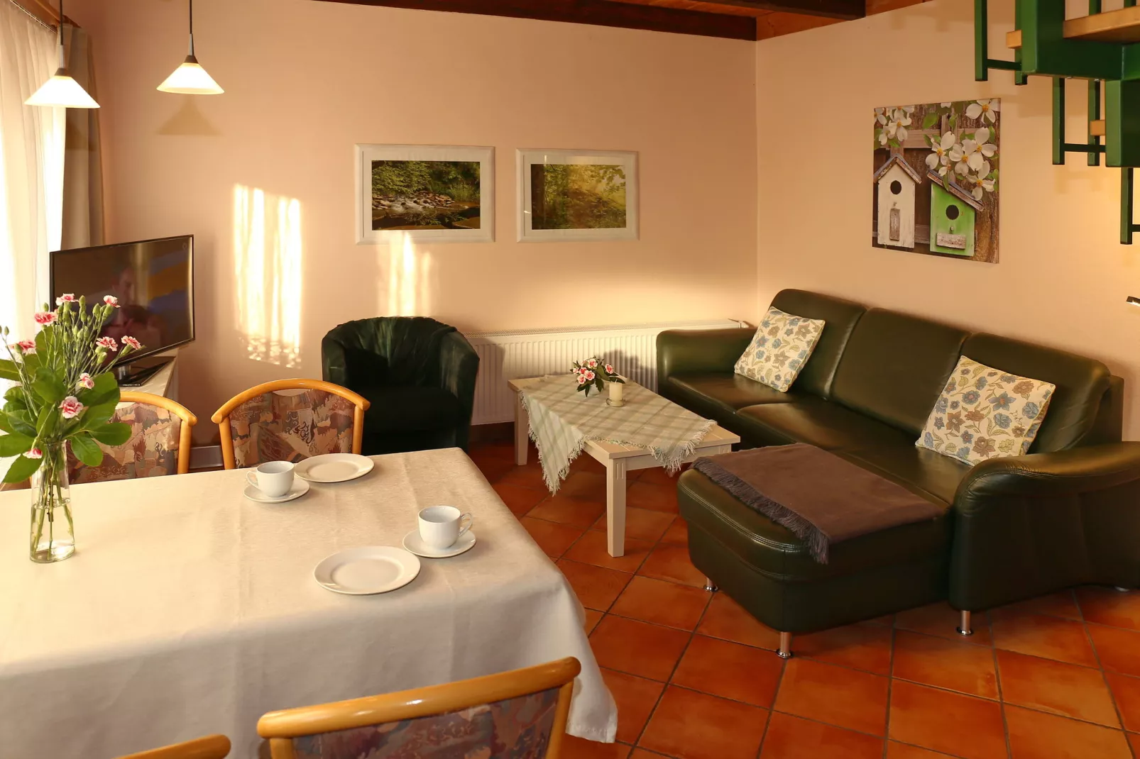 Am Hellbachtal 1&2-Living room