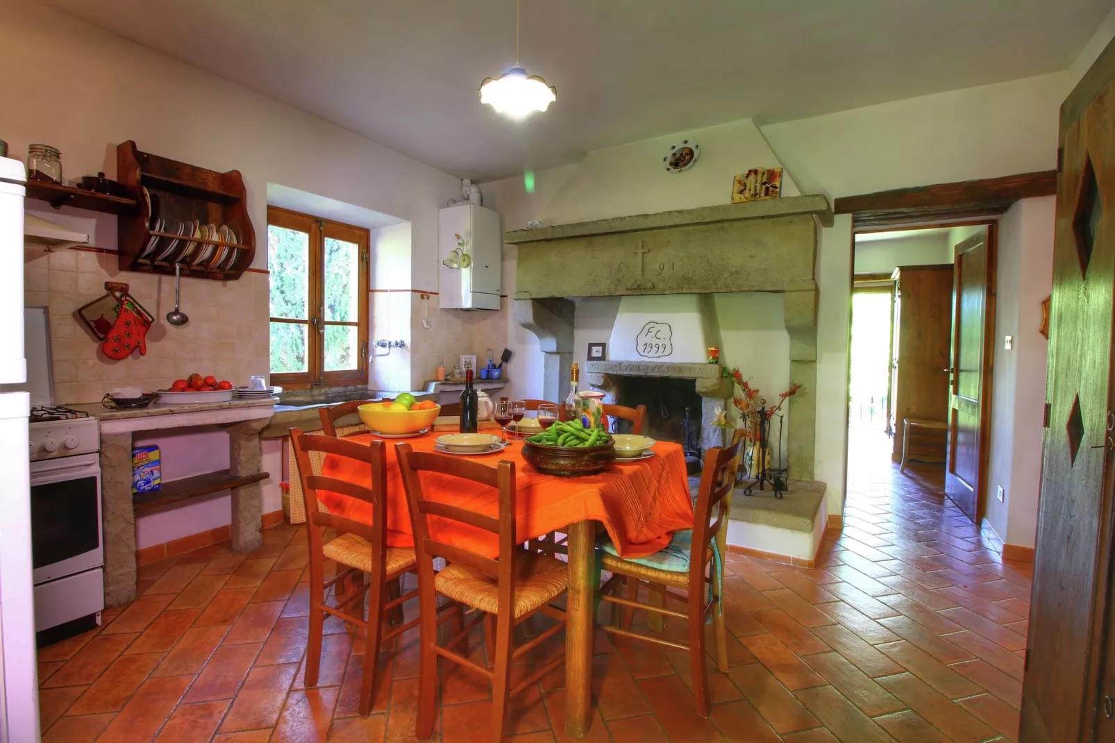 Agriturismo Bellavista-Kitchen