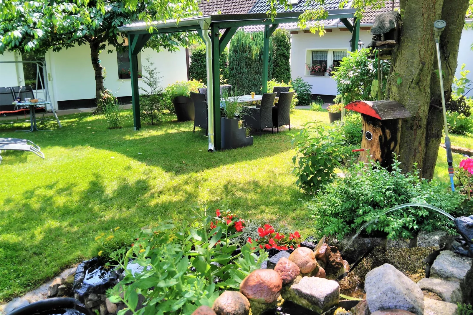 Ferienhaus Storchenblick-Extérieur été