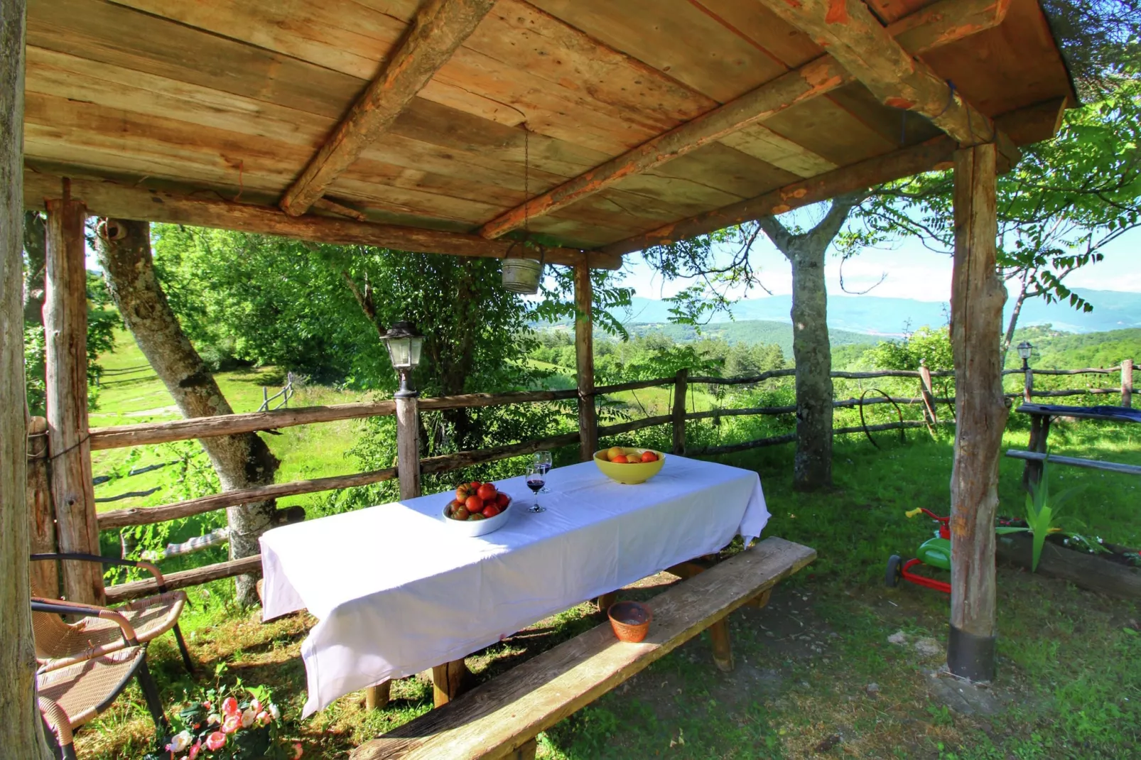 Agriturismo Bellavista-Gardens summer