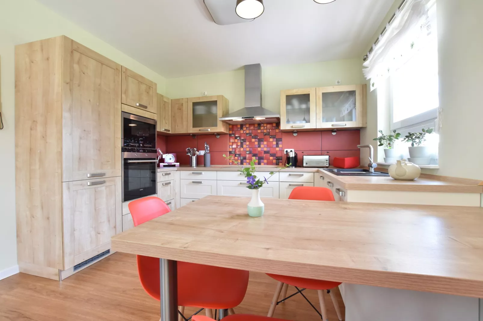 Ferienhaus nahe Insel Poel mit Kamin Terrasse und Garten-Kitchen