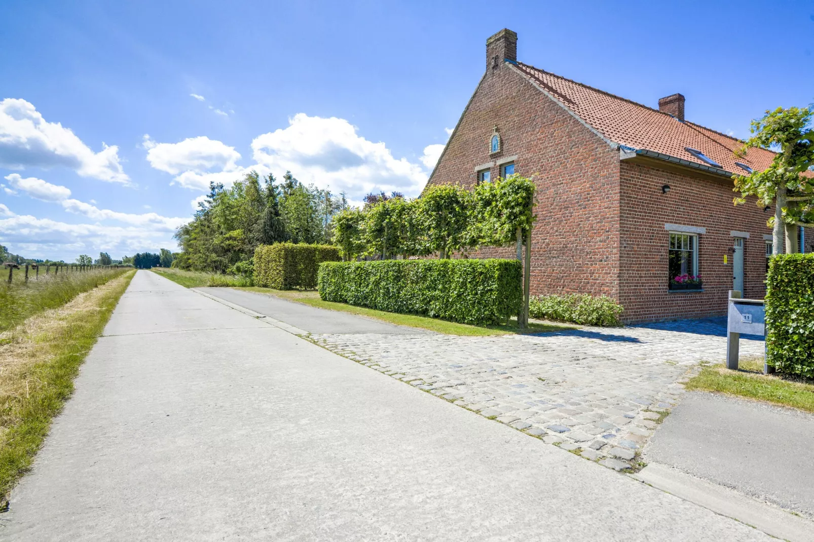 Fleternahoeve-Areas summer 1km