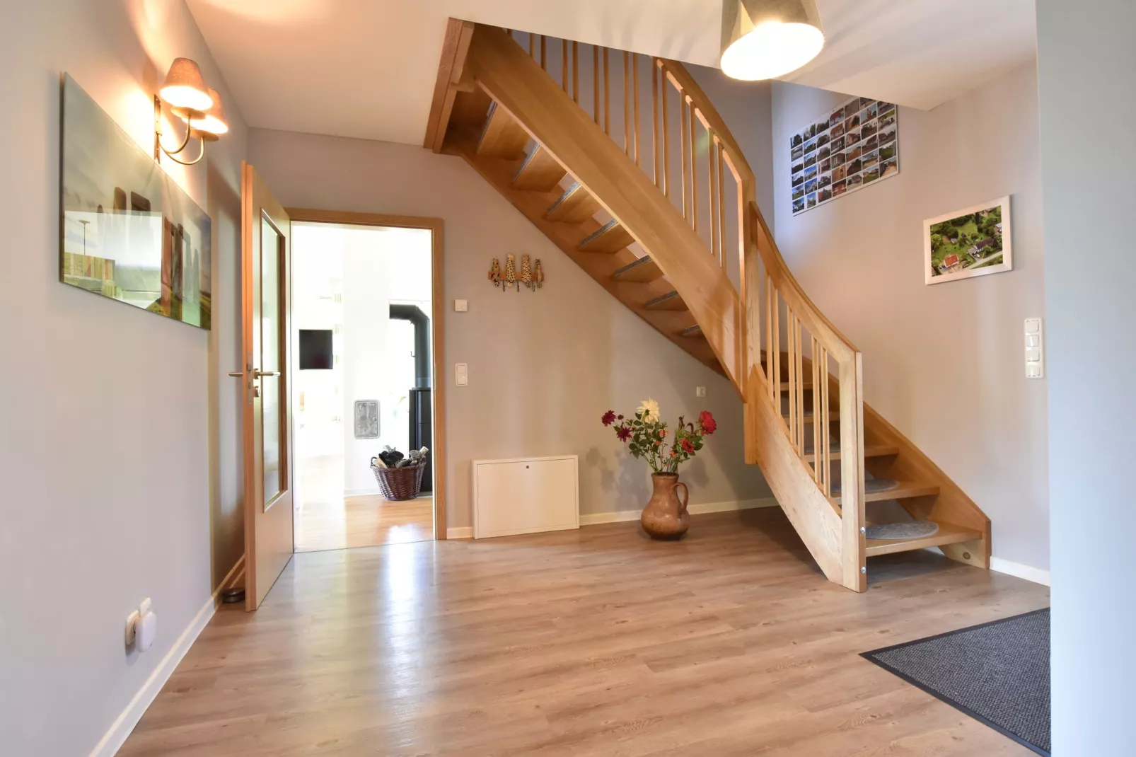 Ferienhaus nahe Insel Poel mit Kamin Terrasse und Garten-Landing