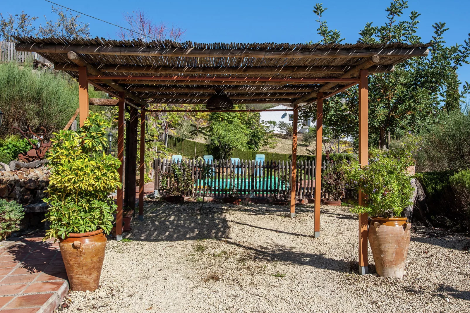 Casa Villa Campito-Gärten Sommer