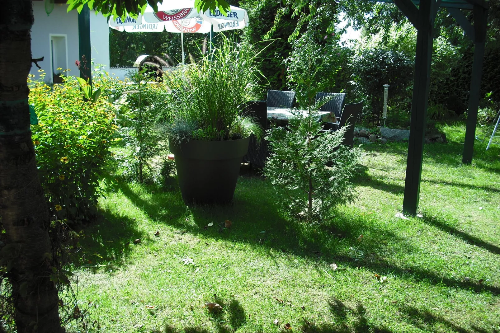 Ferienhaus Storchenblick-Jardin d'été