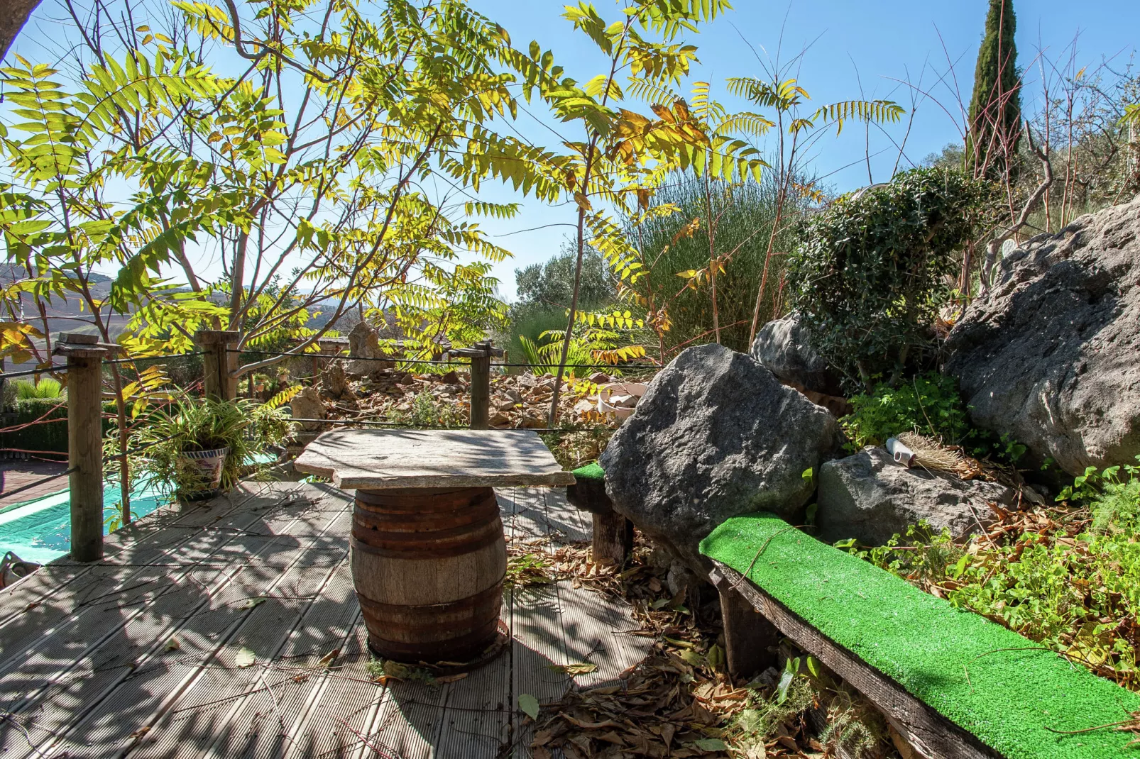 Casa Villa Campito-Gärten Sommer
