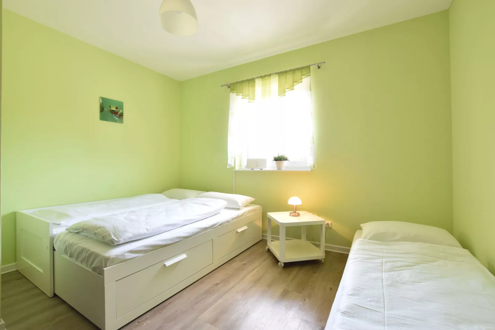 Ferienhaus nahe Insel Poel mit Kamin Terrasse und Garten-Bedroom