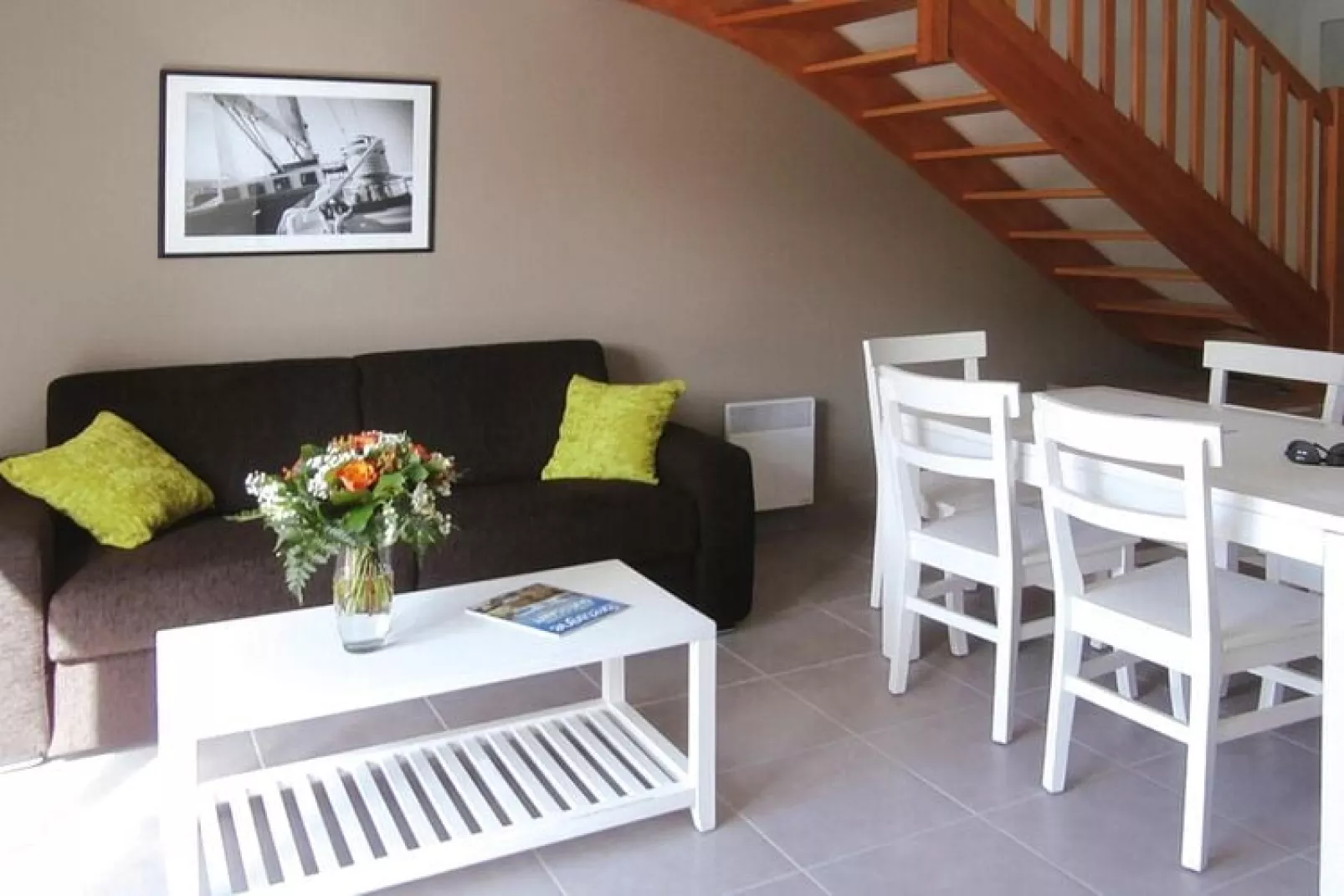 Residence Le Domaine des Mauriers St Malo // T3 Duplex / 6  Pers-Living room