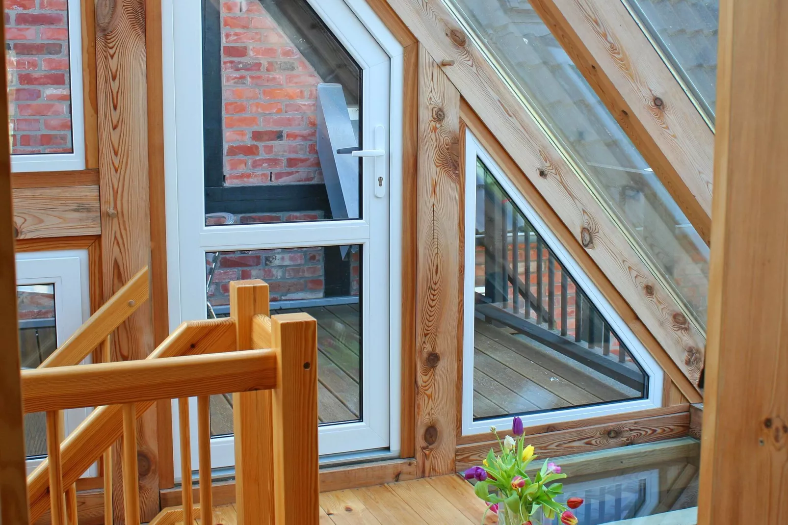 Ferienhaus Mönkes Kate-Terrace balcony