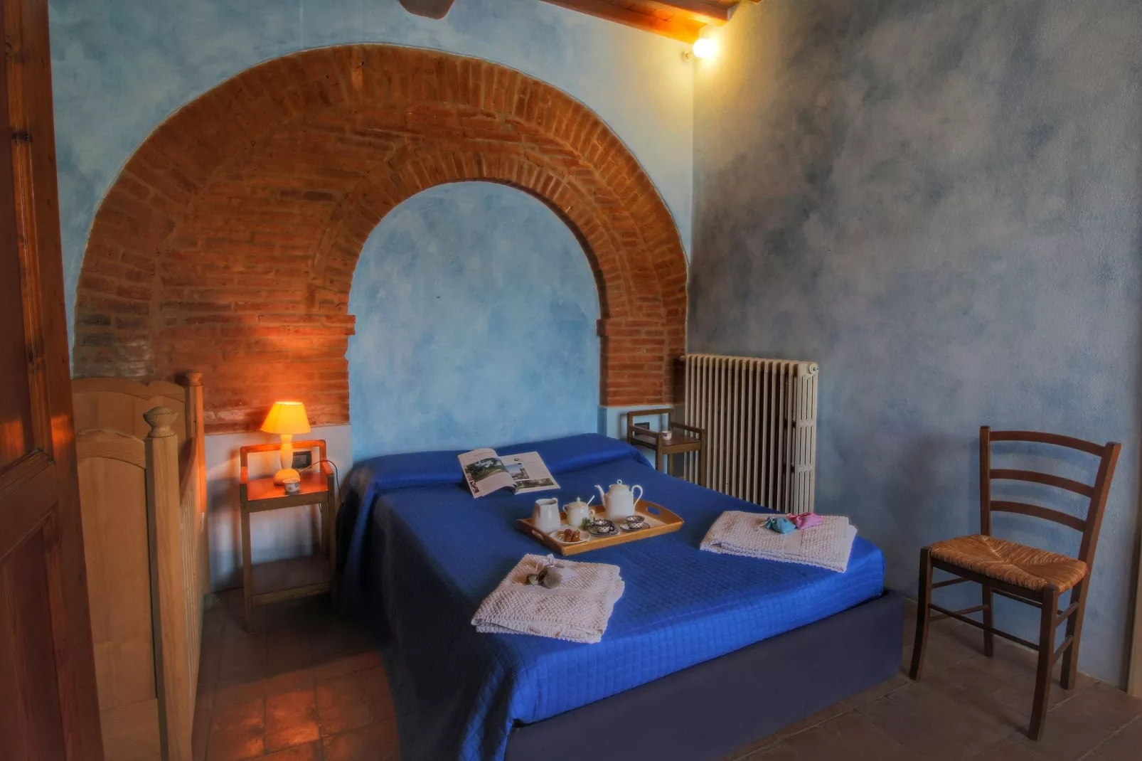 Podere Pulicciano Cantina-Bedroom