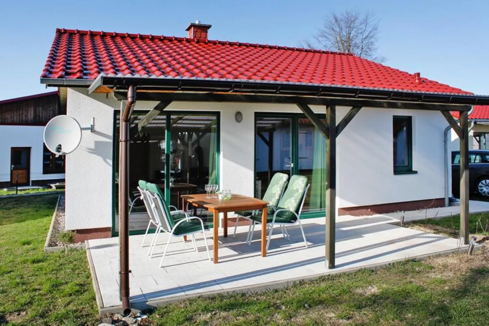 Ferienhaus Seeadler 62 qm-Exterior summer