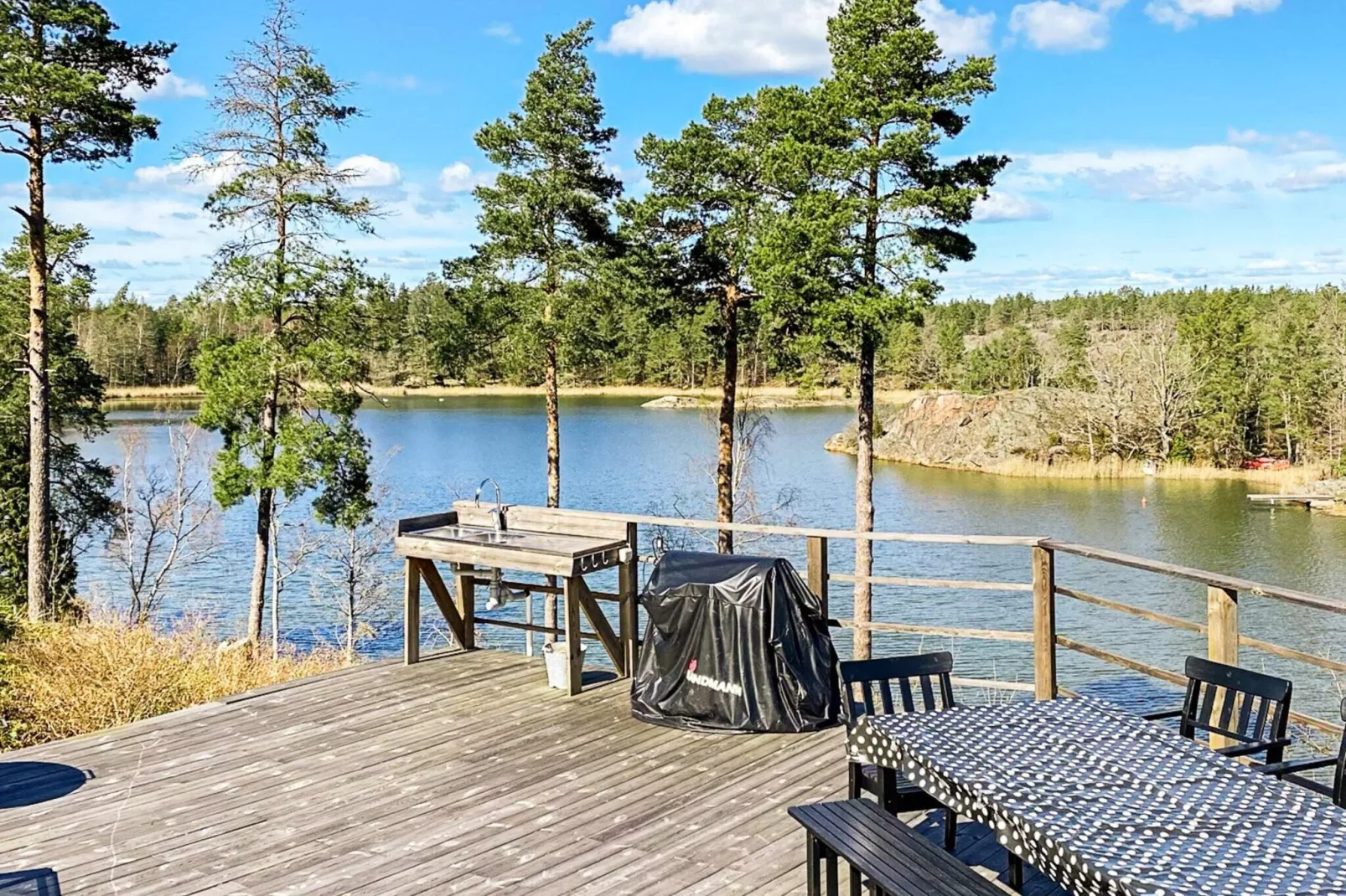 6 person holiday home in FIGEHOLM-By Traum-Water view