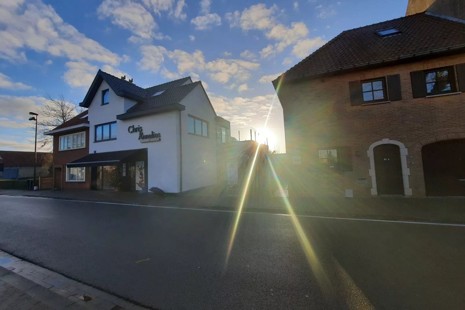 D’Ereplatse Bed and Breakfast-Außenbereich Winter