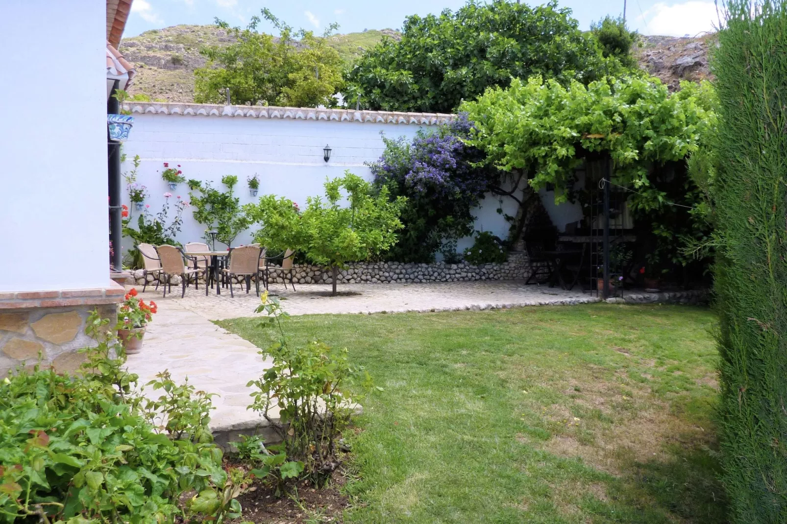 Casa Almendro-Gardens summer