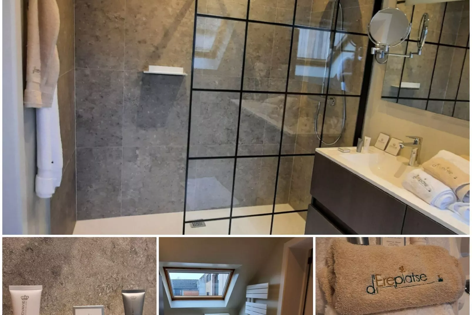 D’Ereplatse Bed and Breakfast-Badezimmer