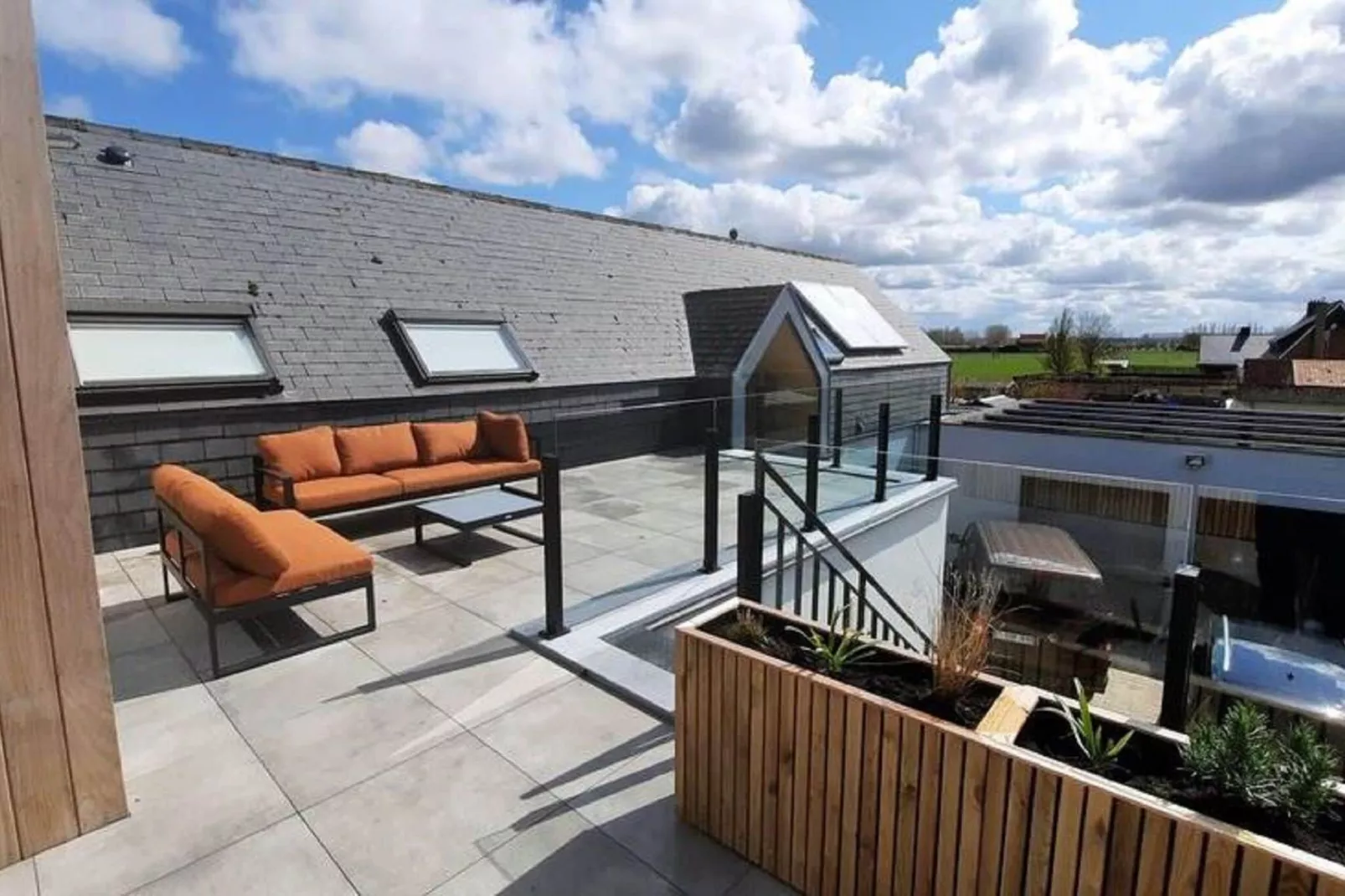 D’Ereplatse Bed and Breakfast-Terrassenbalkon