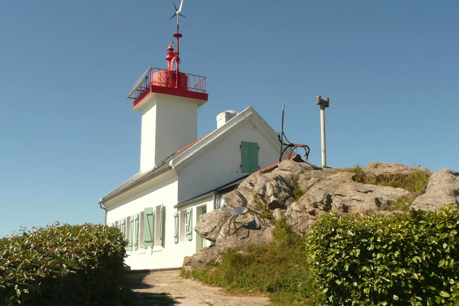 Steinhaus in Strandnähe Plouguerneau-Zones d'été à 1 km
