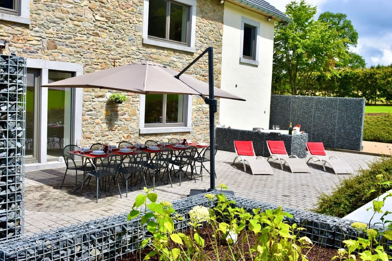 Au Pas de Cerf-Terrace balcony
