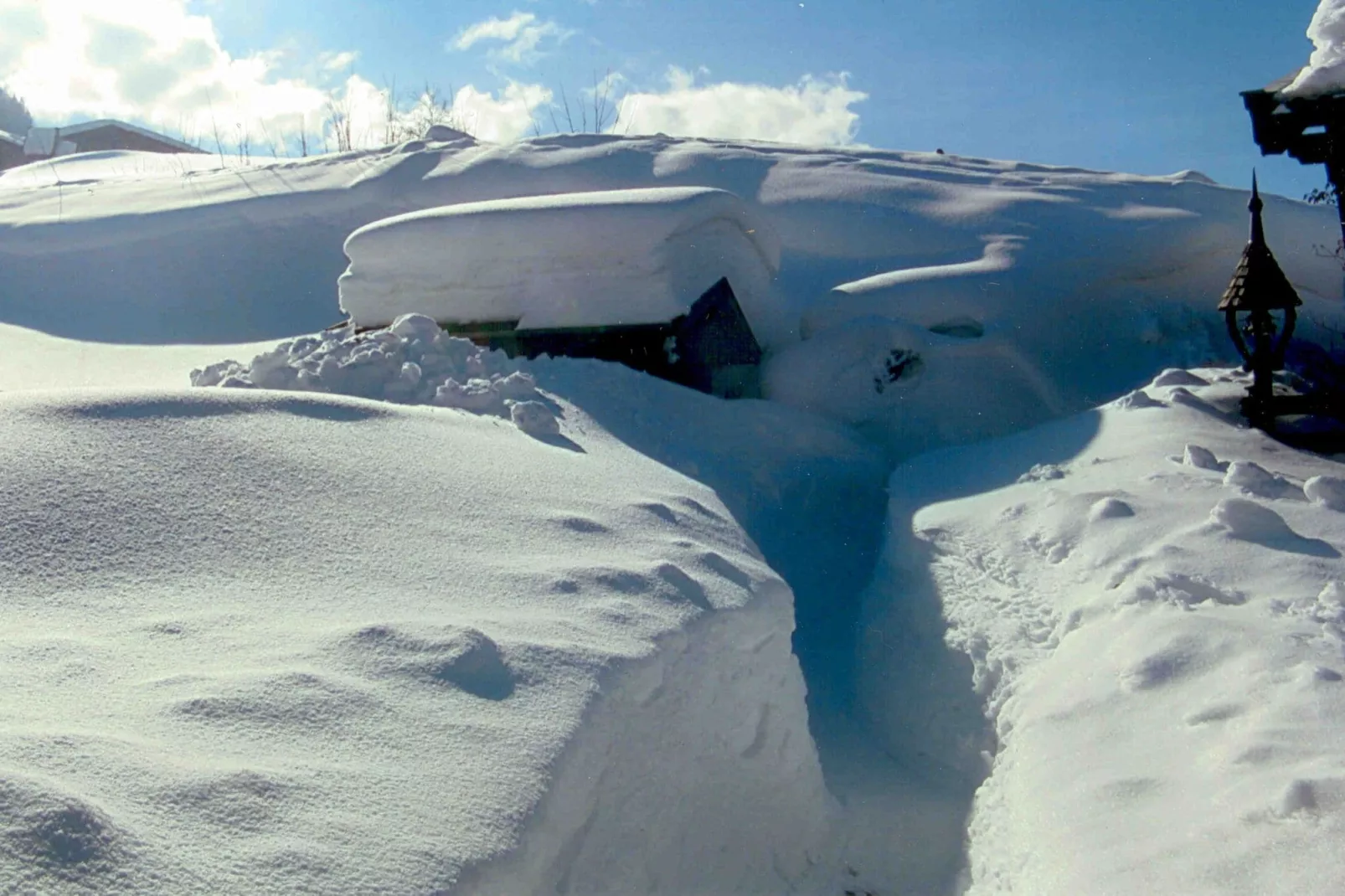 Chalet Madreit-Garden winter