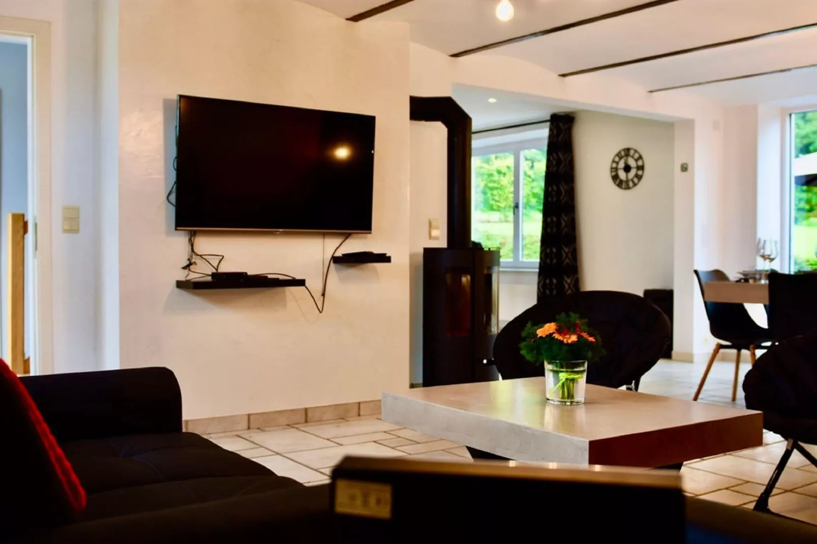 Au Pas de Cerf-Living room