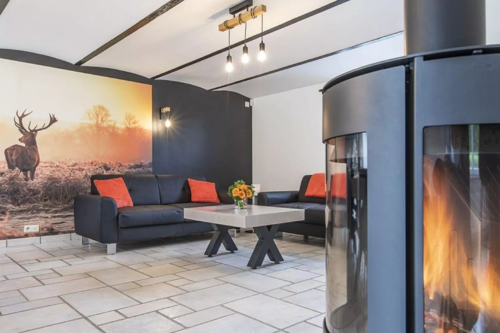 Au Pas de Cerf-Living room