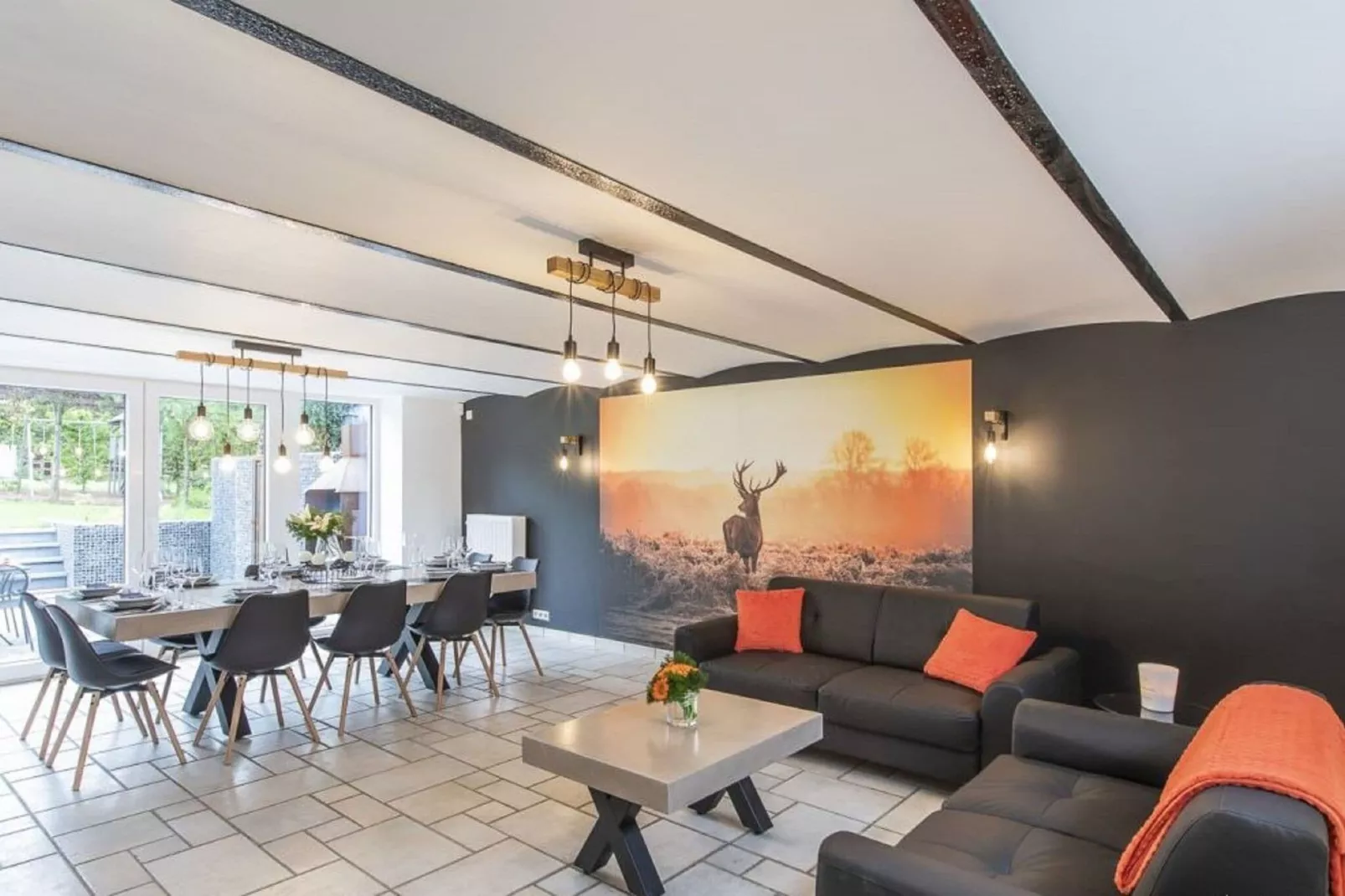 Au Pas de Cerf-Living room