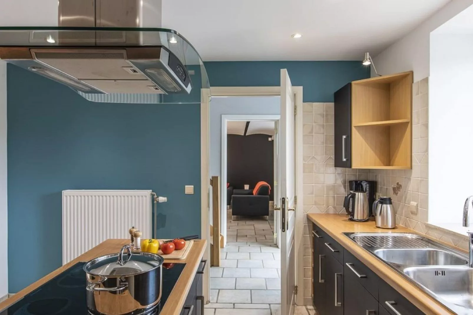 Au Pas de Cerf-Kitchen