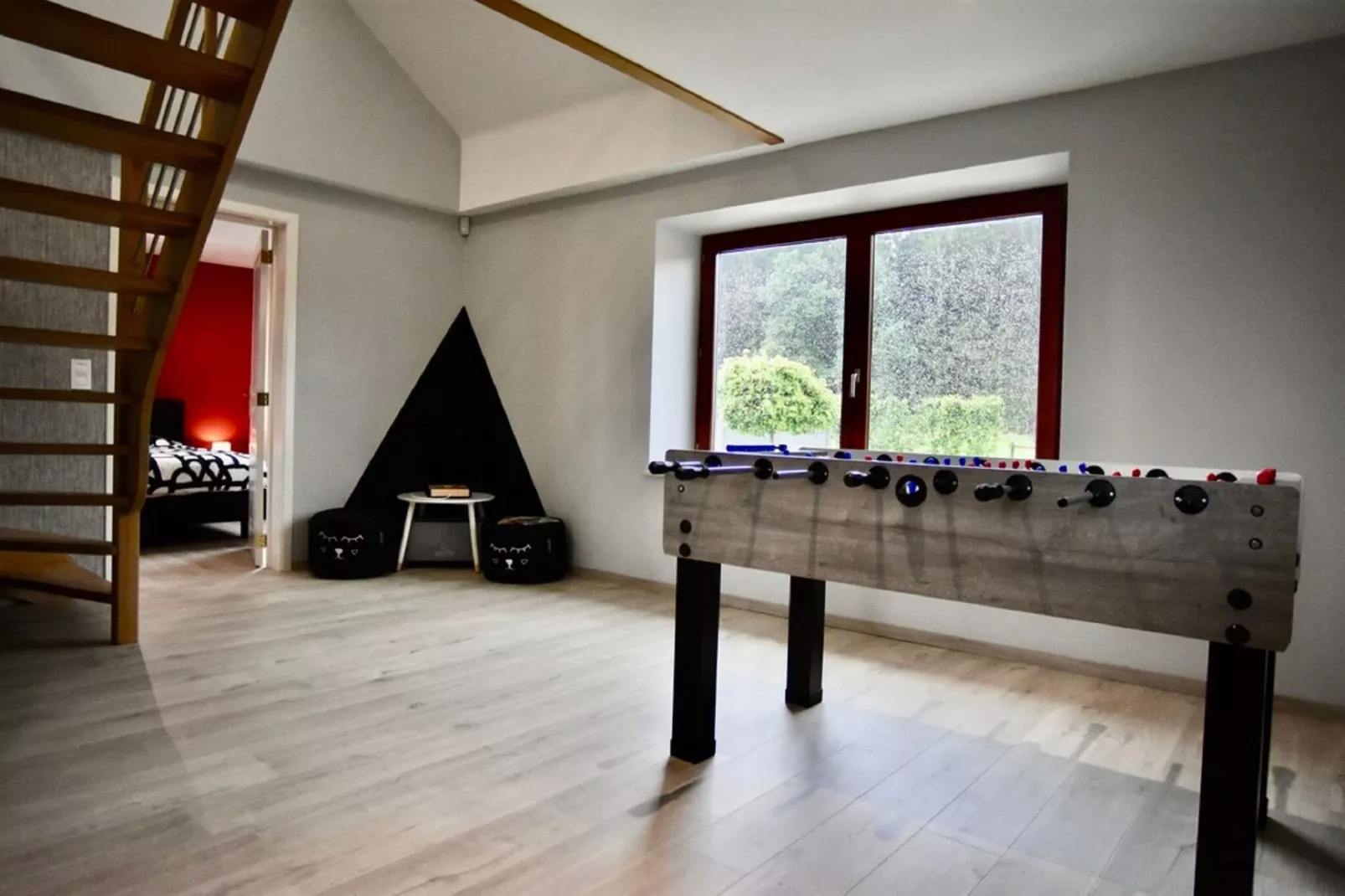Au Pas de Cerf-Recreation room
