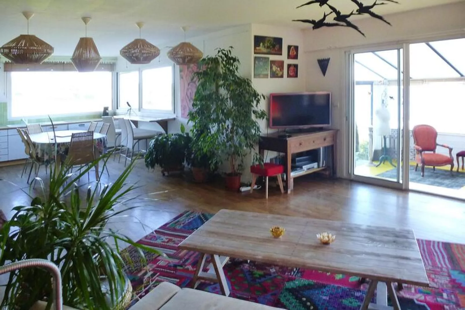 Holiday home Locquirec-Living room