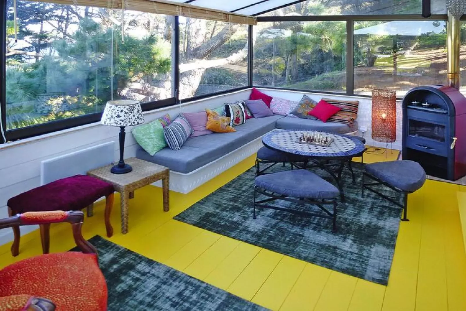 Holiday home Locquirec-Living room