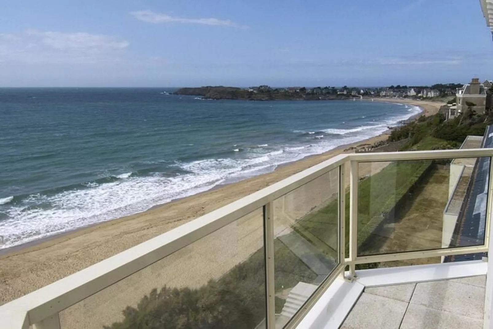 Residence Reine Marine St Malo // app 2 pc latéral 4 pers vue mer-Wasserblick