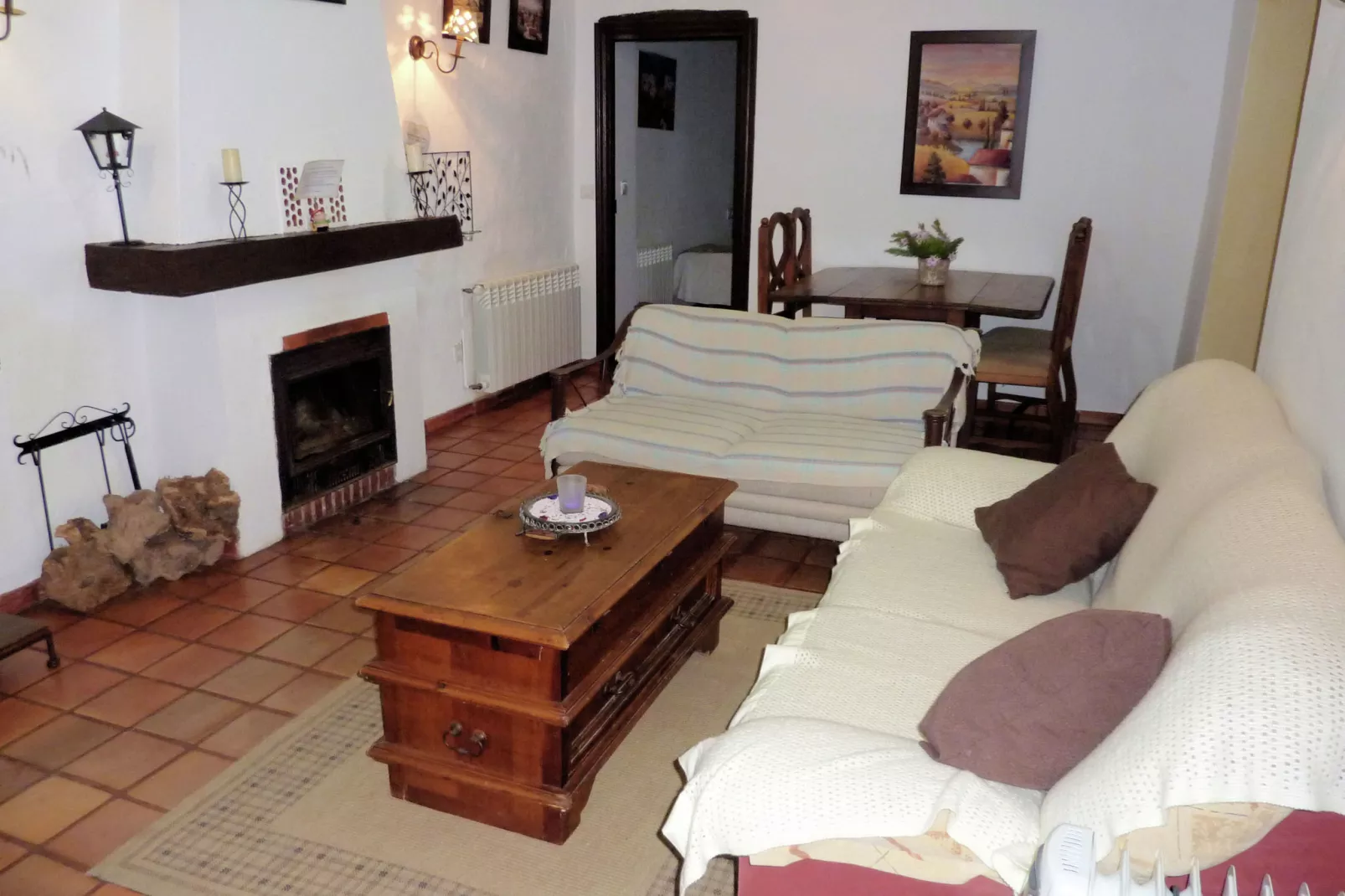 Finca las Chozas-Living room