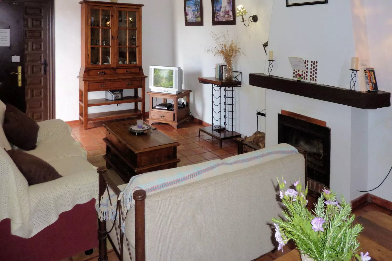 Finca las Chozas-Living room