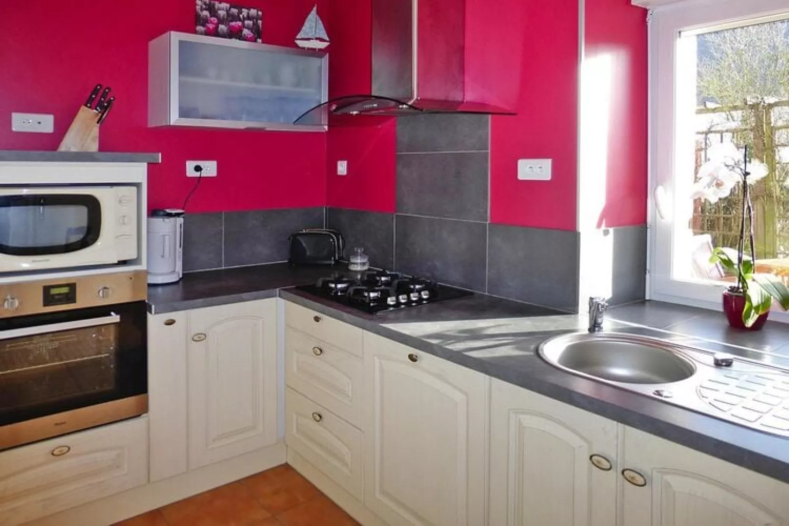 Terraced house Cherrueix-Kitchen