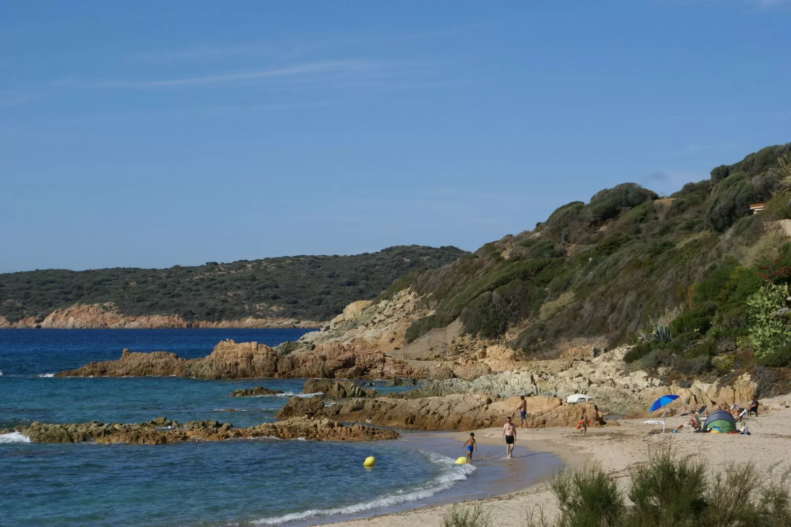 Les Neireides II-Areas summer 1km