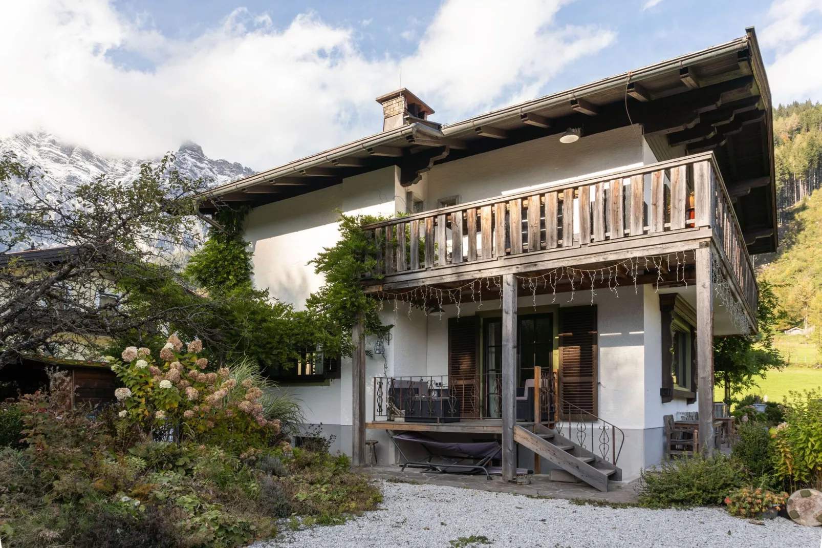 Chalet-Apartment Ullach A-Exterior summer