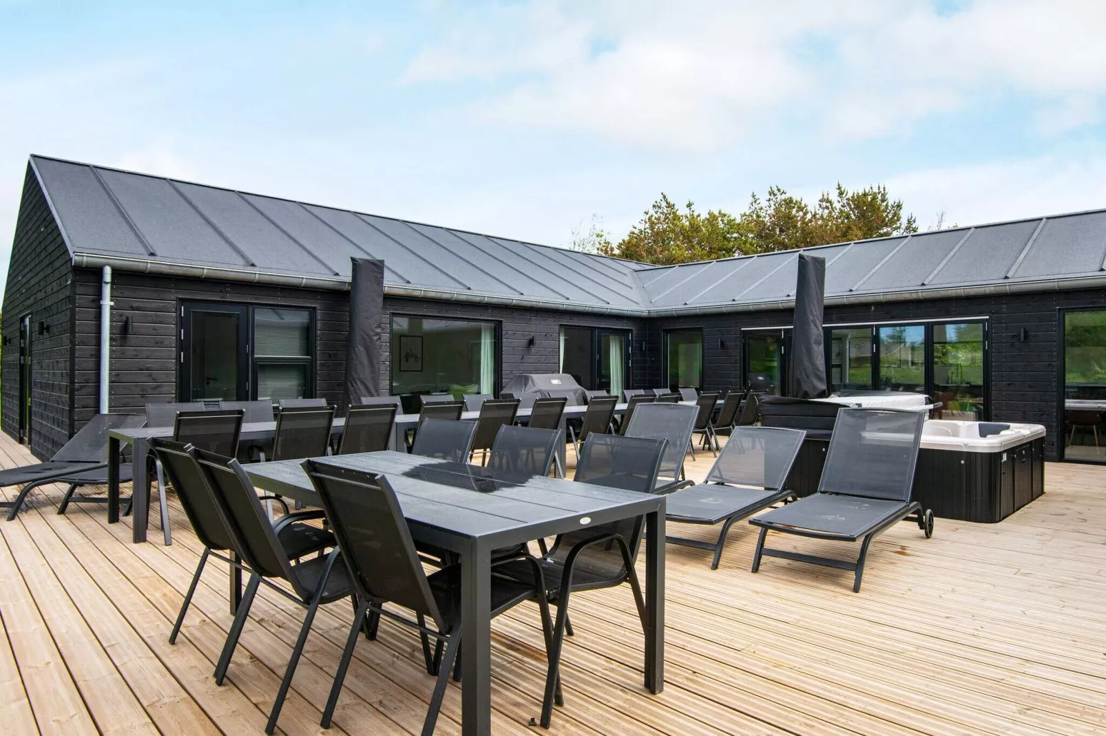 Maison de vacances pour 28 a Løkken-Vue
