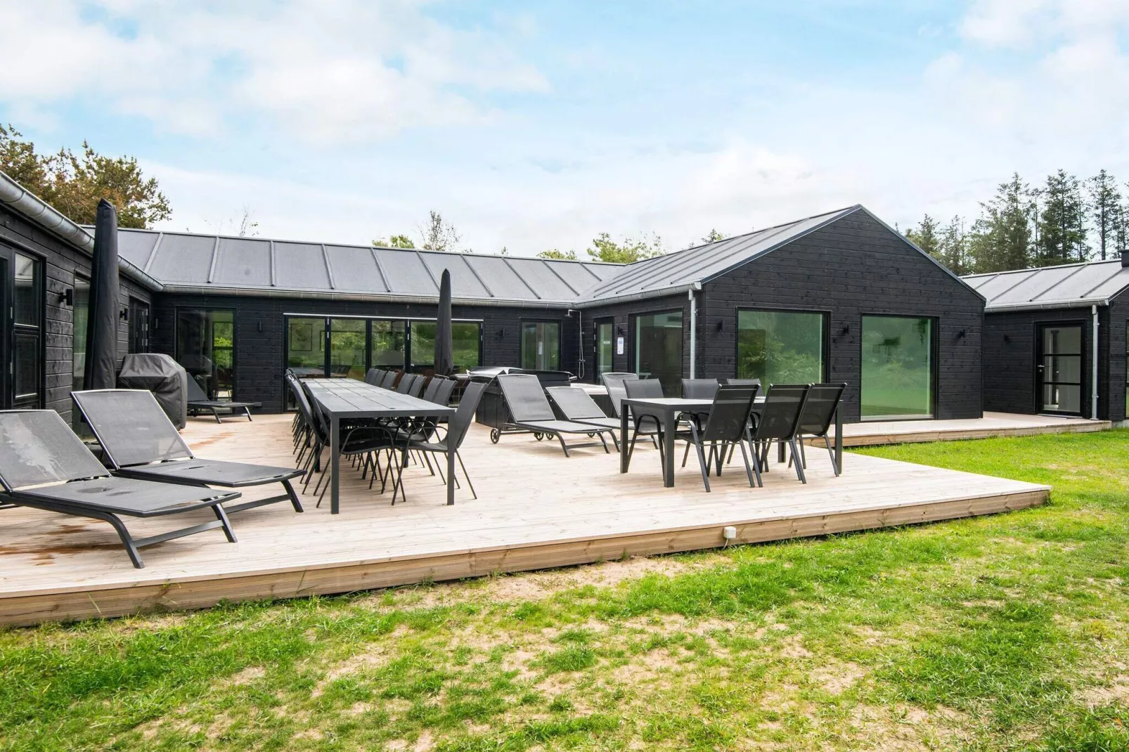 Maison de vacances pour 28 a Løkken-Vue