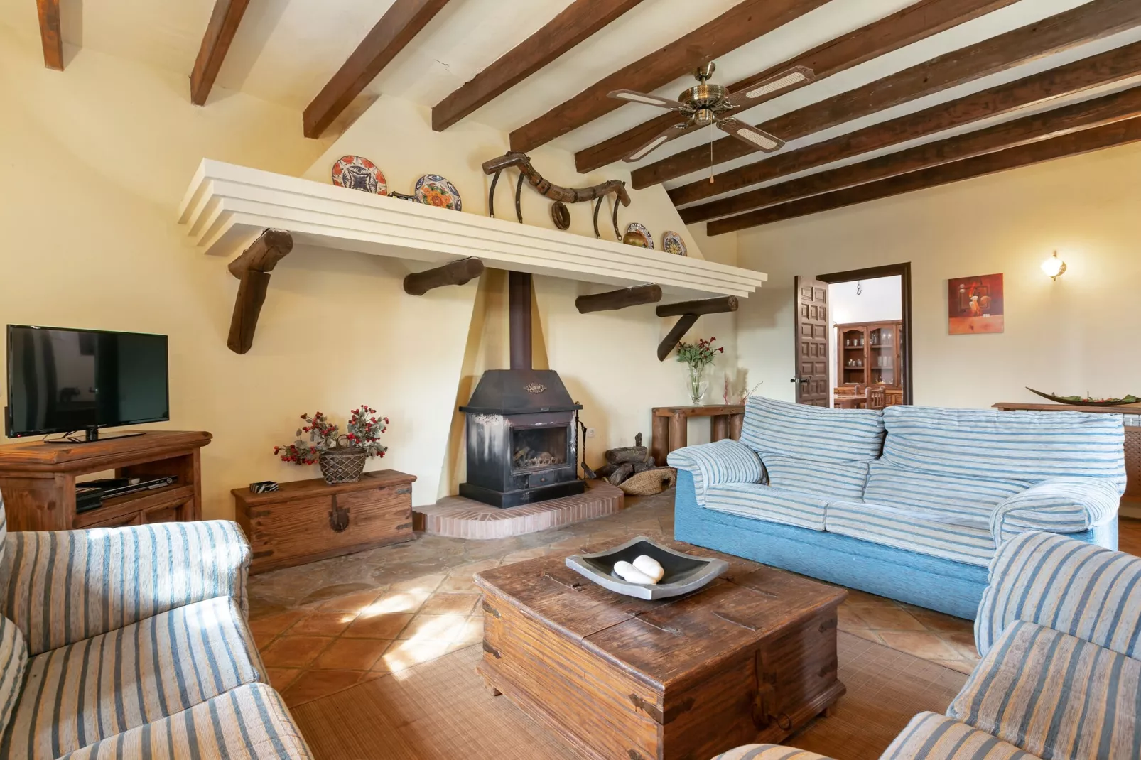 Cortijo Los Olivos-Living room