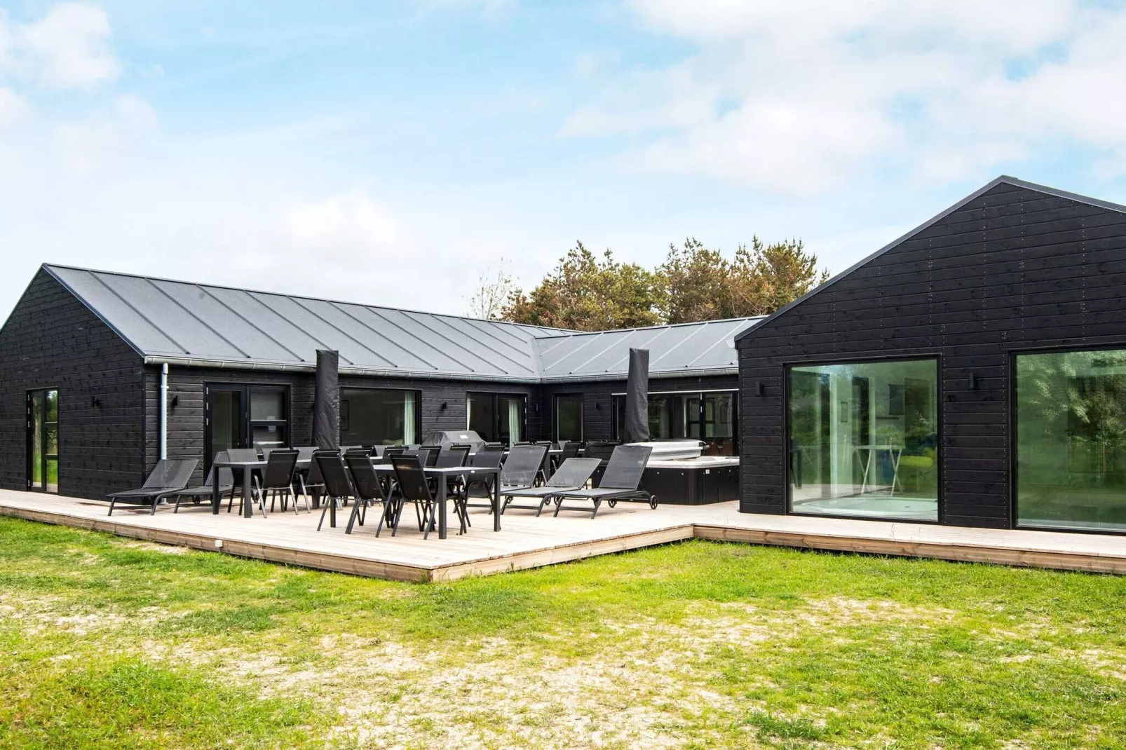 Maison de vacances pour 28 a Løkken-Vue